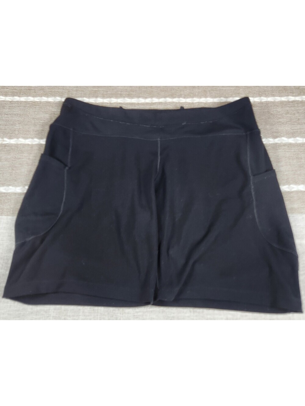 Nike One Dri-Fit Women's Black Training Bike Shorts Size XXL